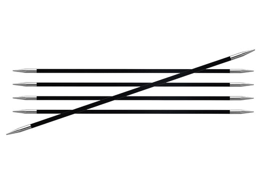 KnitPro | Knitter's Pride Karbonz Carbon Fiber Double Pointed Knitting Needles