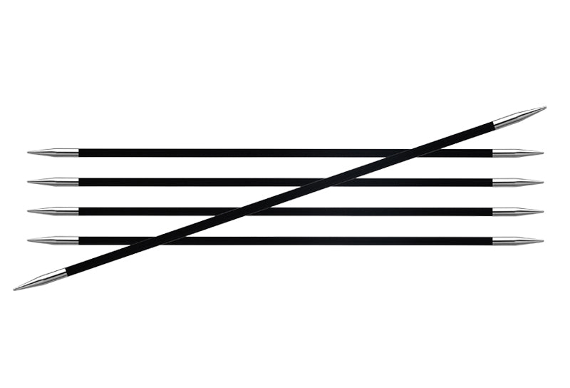 KnitPro | Knitter's Pride Karbonz Carbon Fiber Double Pointed Knitting Needles